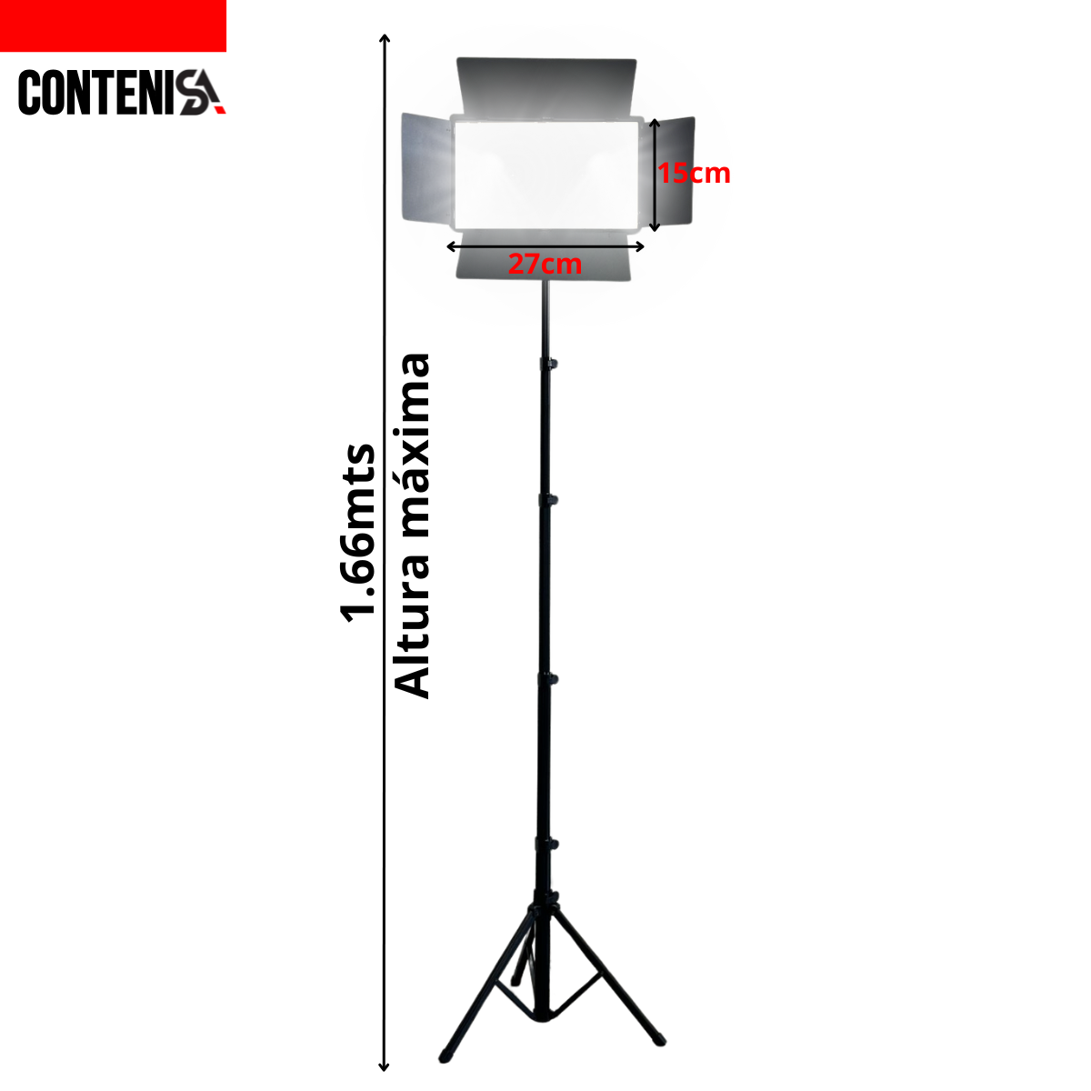 Panel de luz LED para fotografías