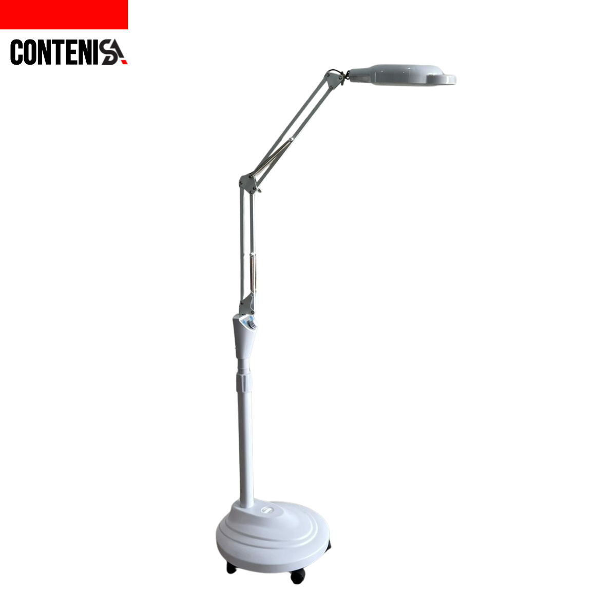 Lámpara LED con lupa