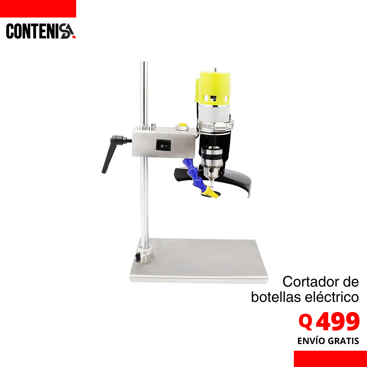 Cortador de botellas eléctrico