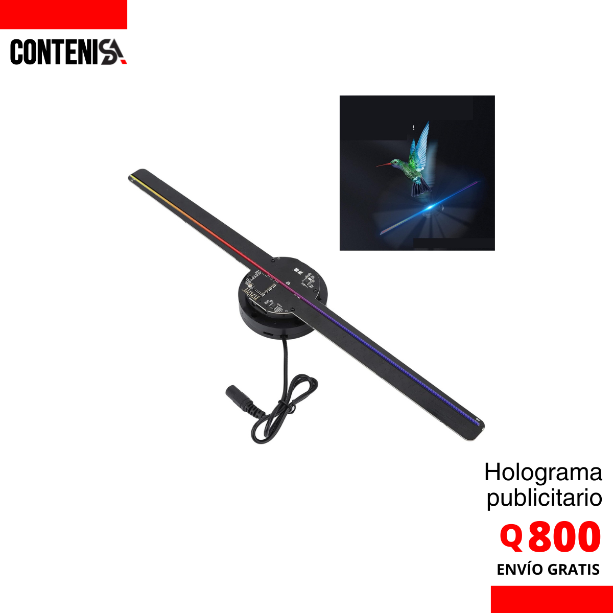 Holograma publicitario