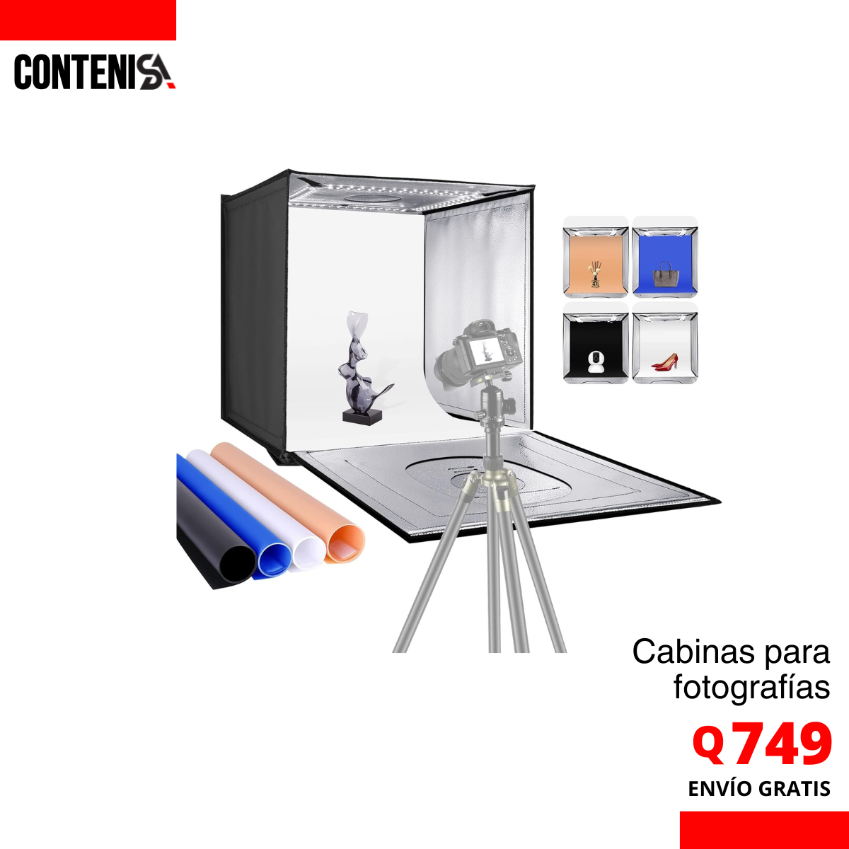 Cabina para fotografías
