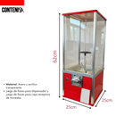 Máquina expendedora de capsulas con juguetes