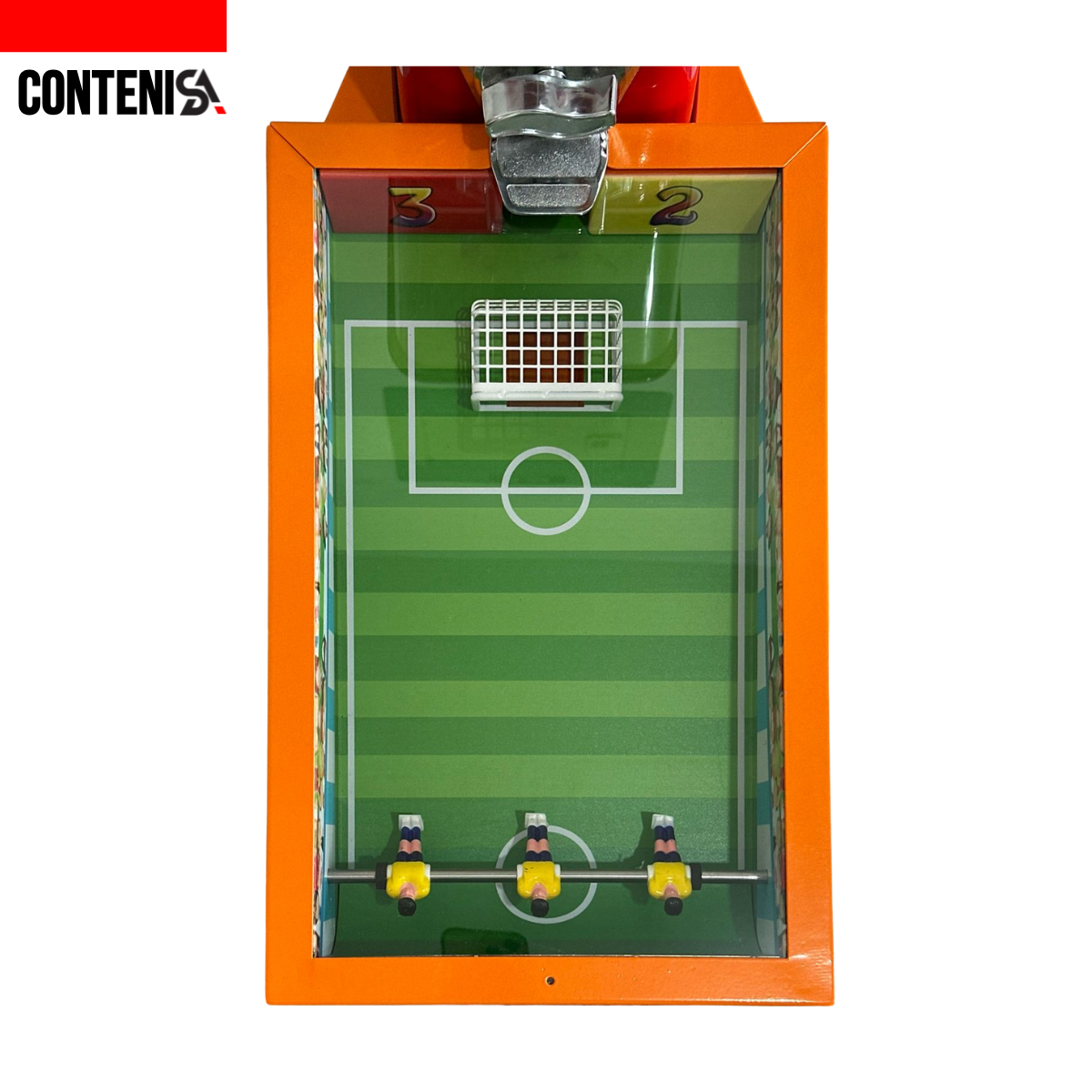 Dispensador de chicles de futbolito