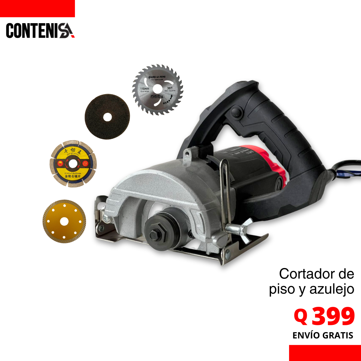 Máquina para cortar piso y azulejos