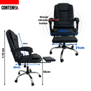 Silla confort con posa pies