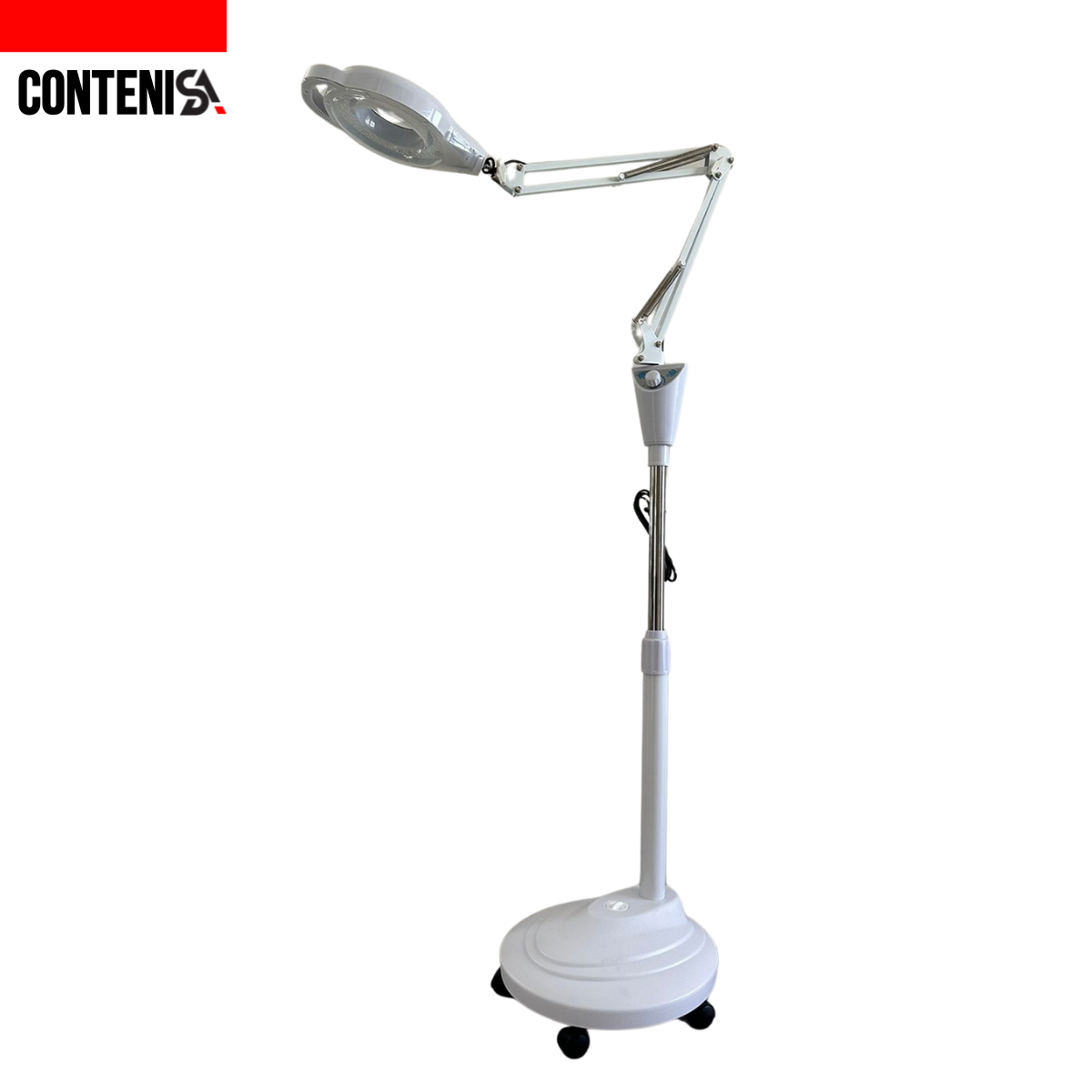 Lámpara LED con lupa