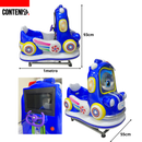 Juego accionado por   monedas ambulancia