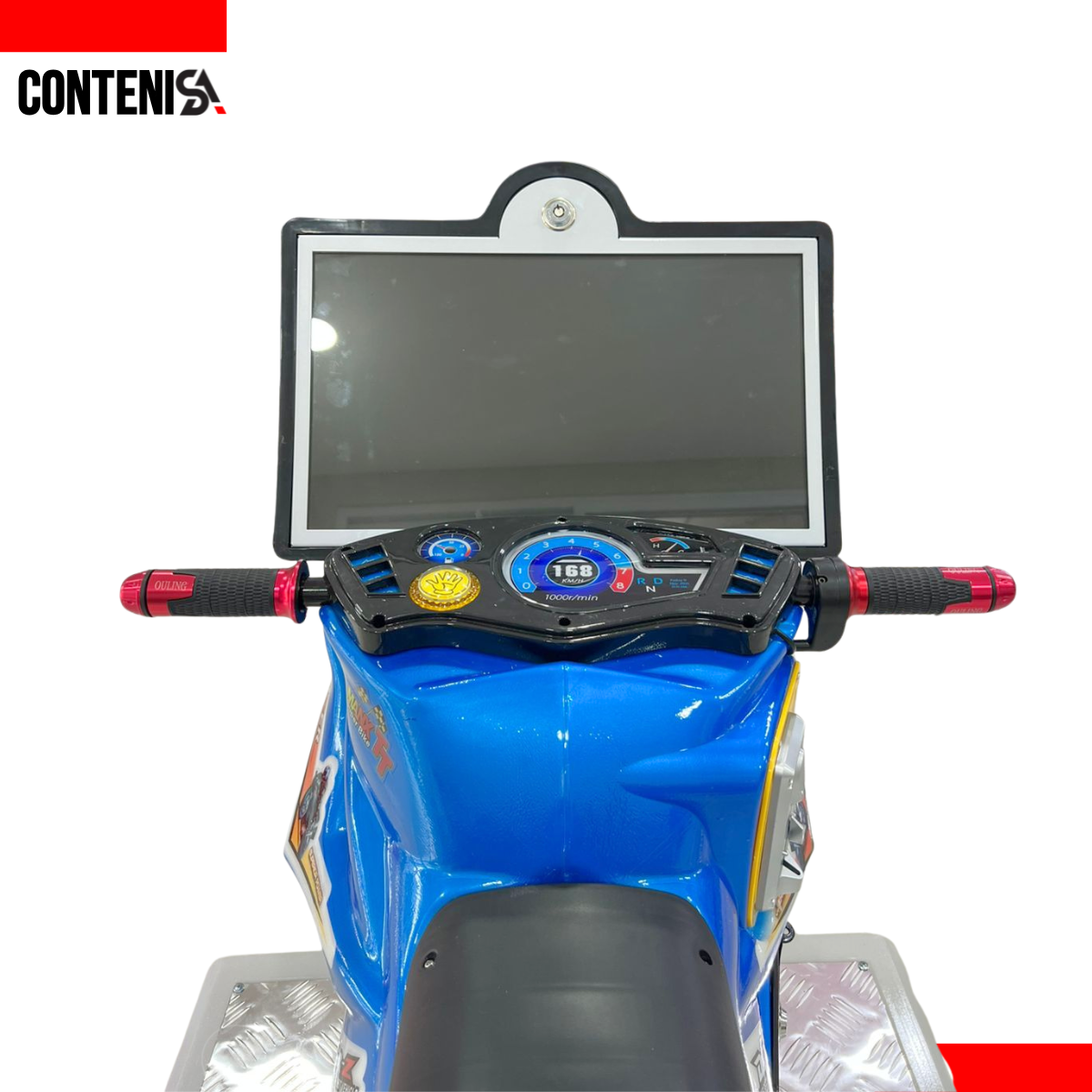 Juego accionado por   monedas Moto