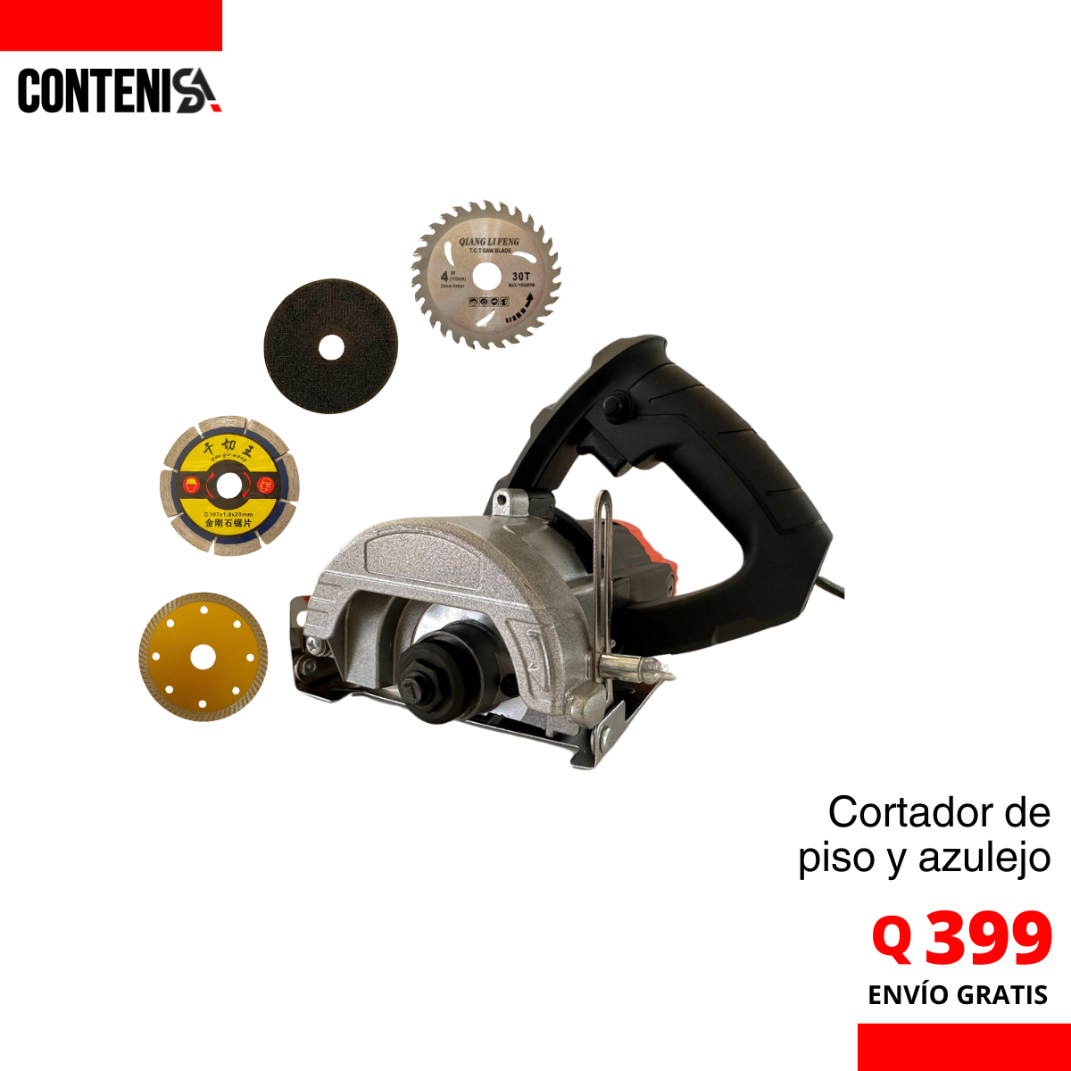 Máquina para cortar piso y azulejos