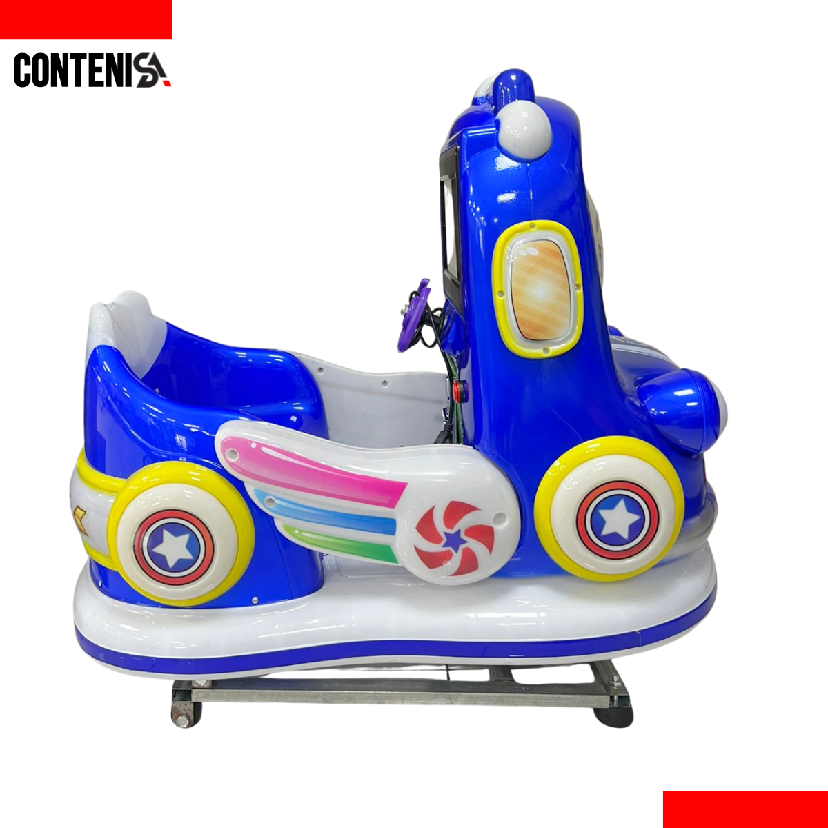 Juego accionado por   monedas ambulancia