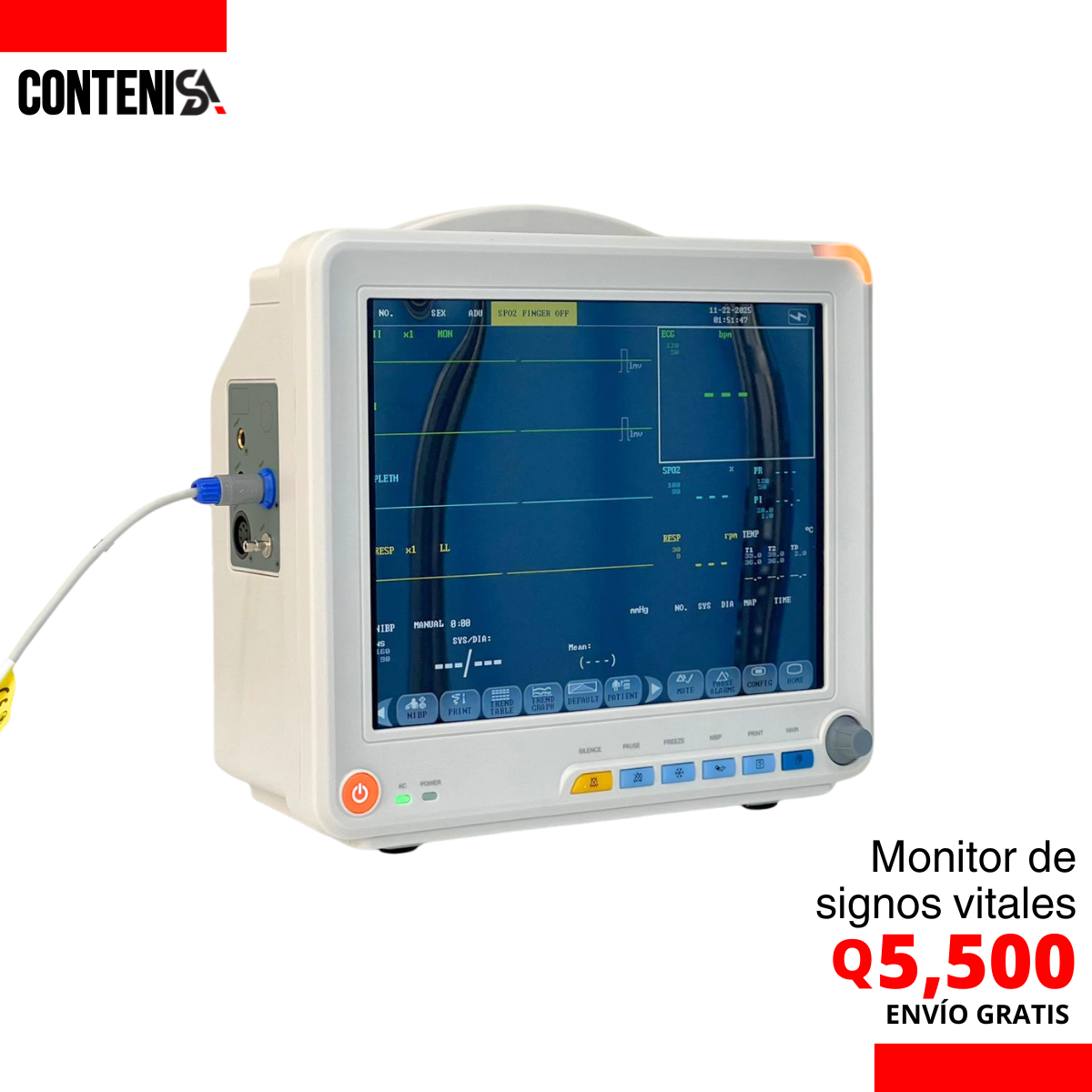Monitor de signos vitales