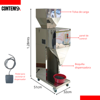 Dosificadora grande de granos y harinas