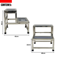 Gradas para camilla de consulta