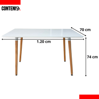 Juego de comedor minimalista