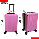 MALETA DE VIAJE ROSA