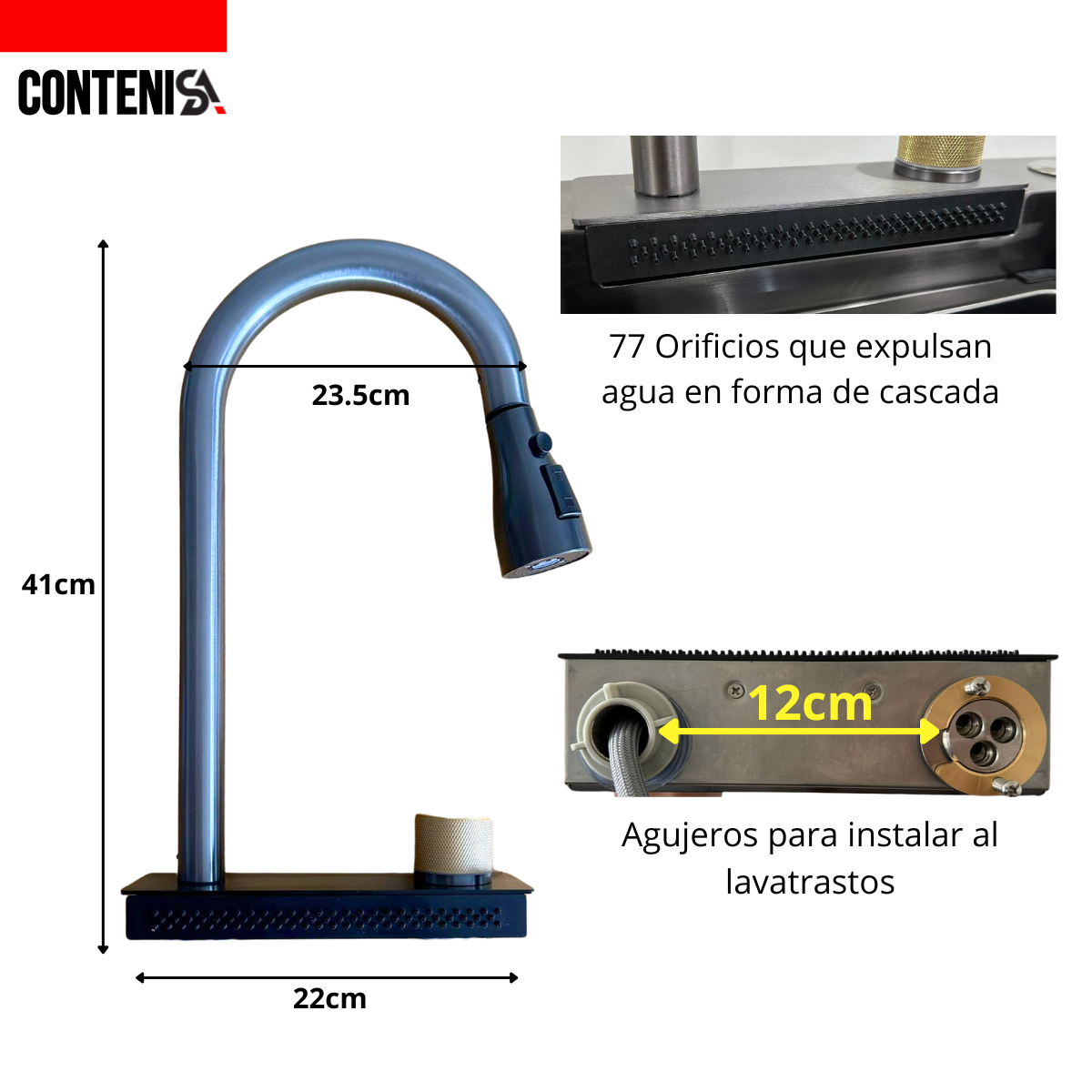 Llave para lavatrastos