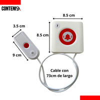Timbre para sistema de llamado de enfermería