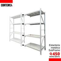 Estantería metálica SubFrame