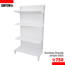 Góndola Grande simple GGS