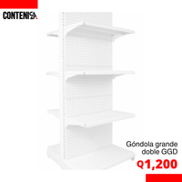Góndola grande doble GGD