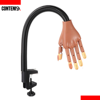 Maniquí de manos para hacer uñas acrílicas