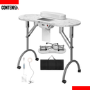 Mesa para realizar uñas acrílicas