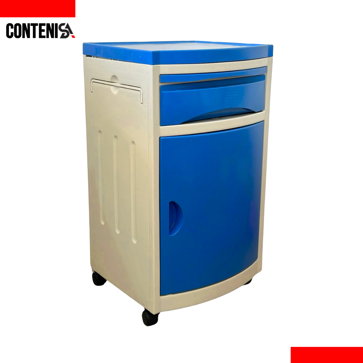 Mesa de noche para uso Hospitalario