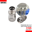 Adaptador de 4 a 2 para unidad dental