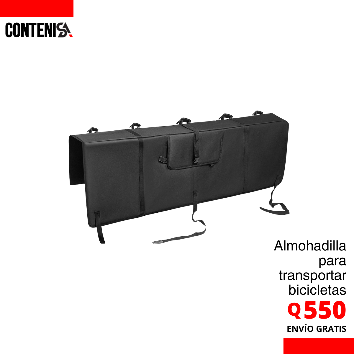 Almohadilla para transportar bicicletas