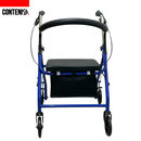 Andador con 4 ruedas y frenos