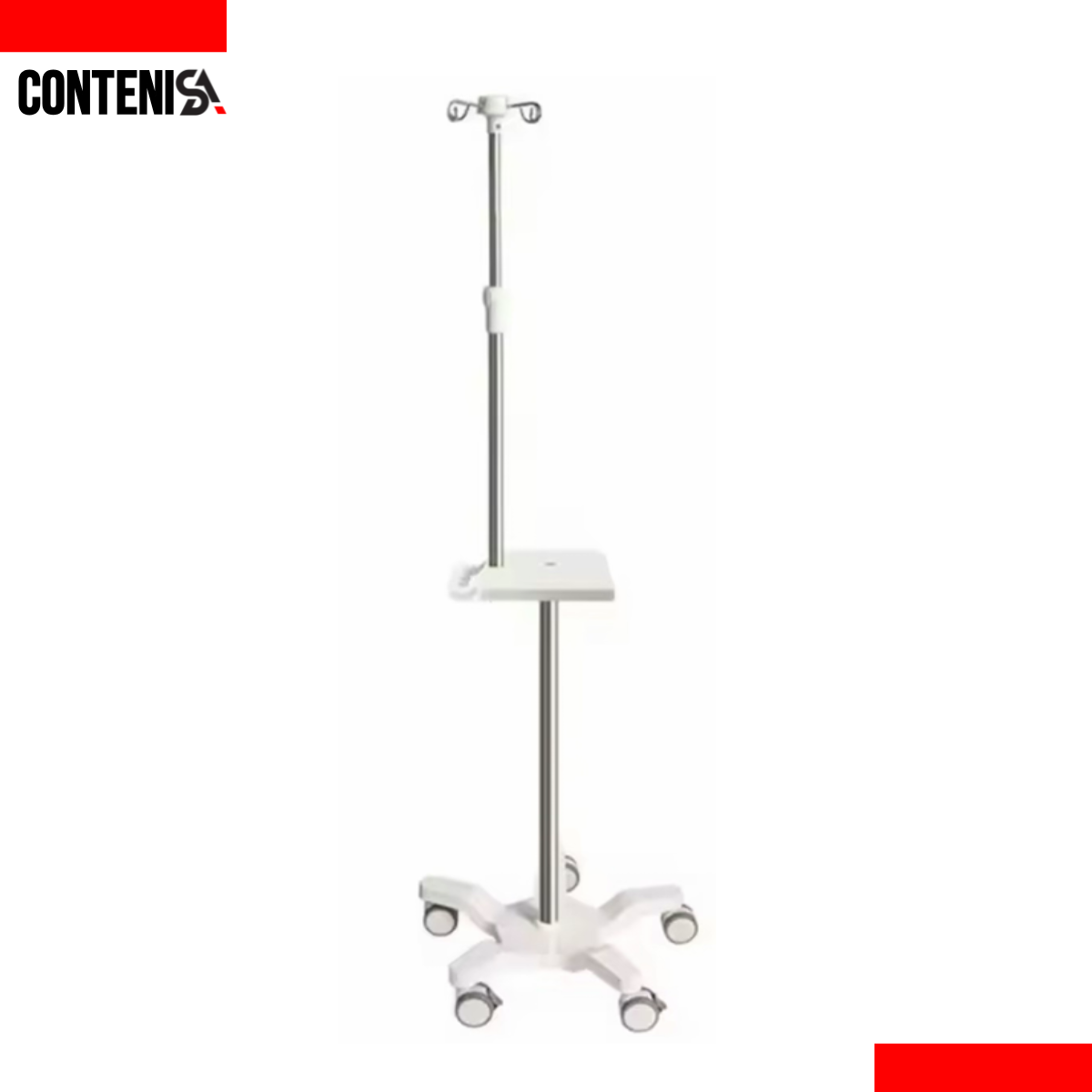Atril porta bomba de infusión
