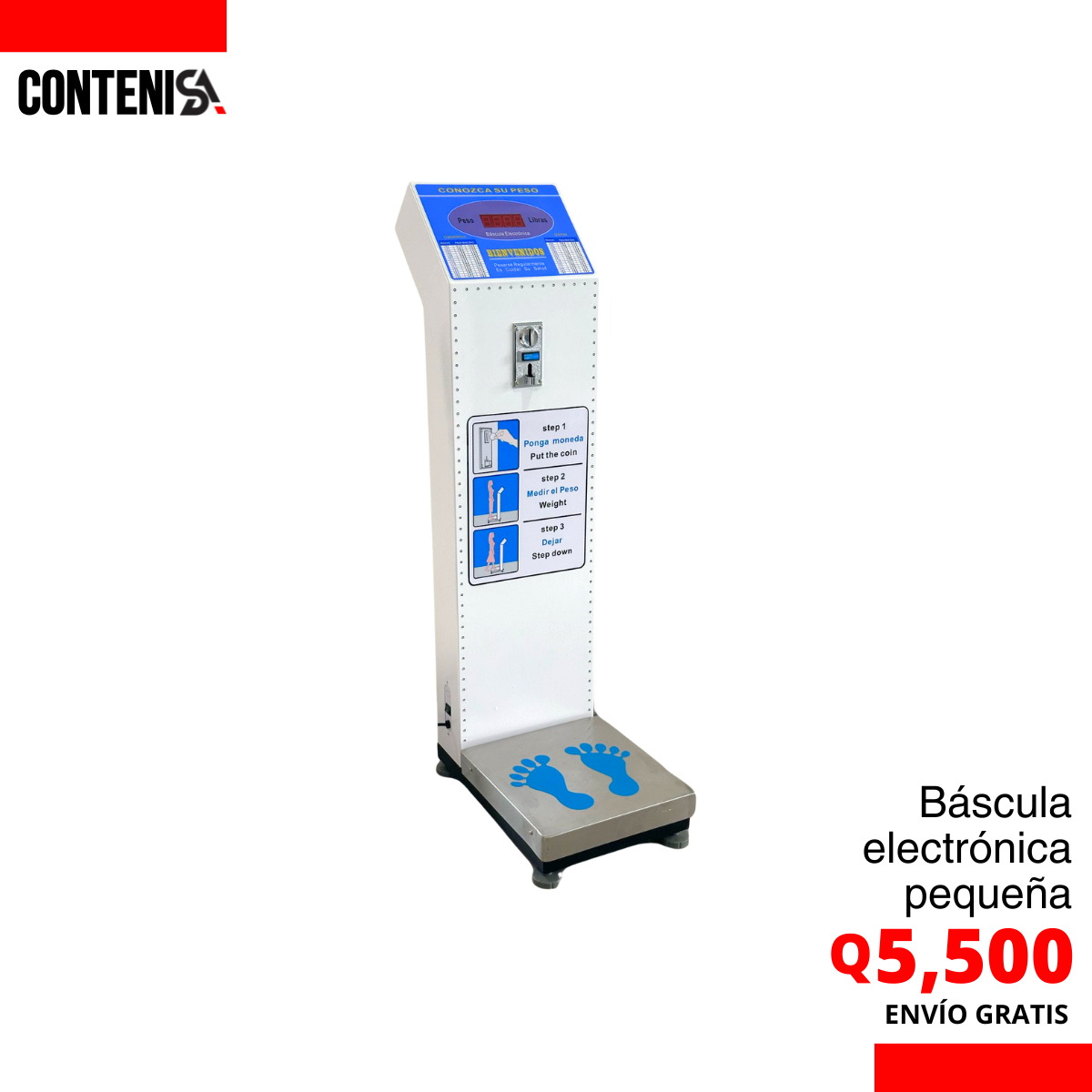 Báscula electrónica pequeña