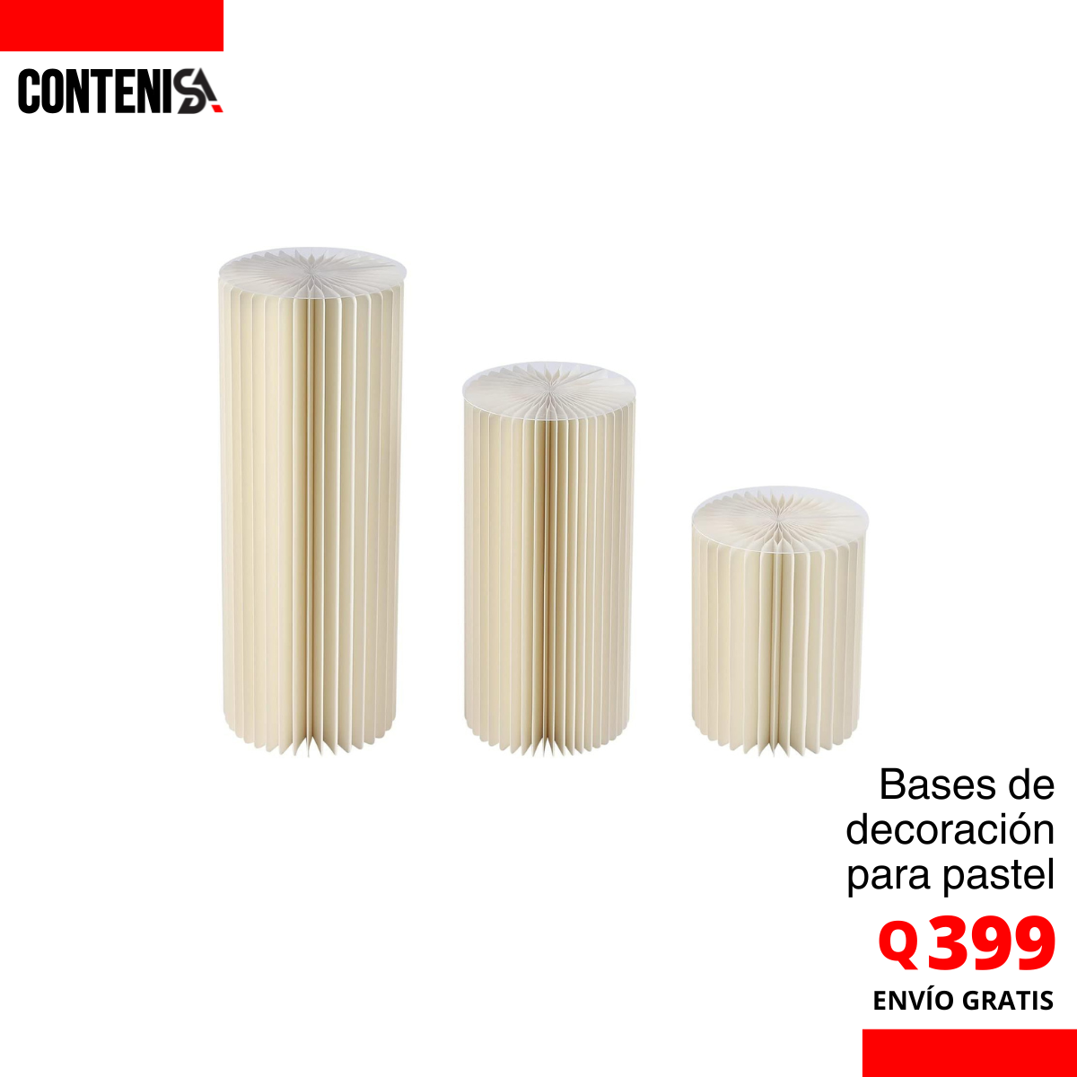 Bases de decoración para pasteles
