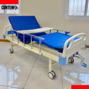 Camilla Hospitalaria con colchón (2 Movimientos manual)