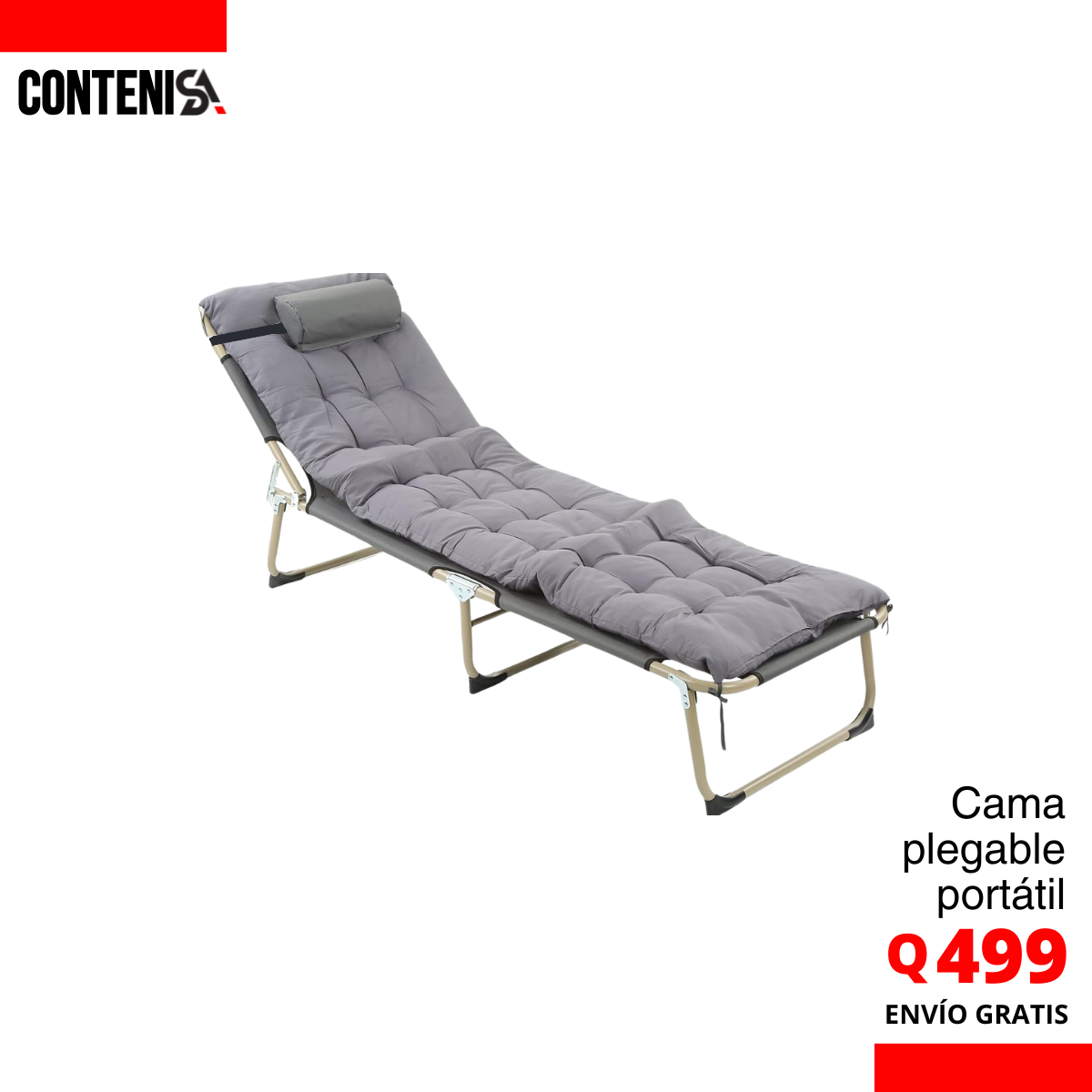 Cama plegable portátil