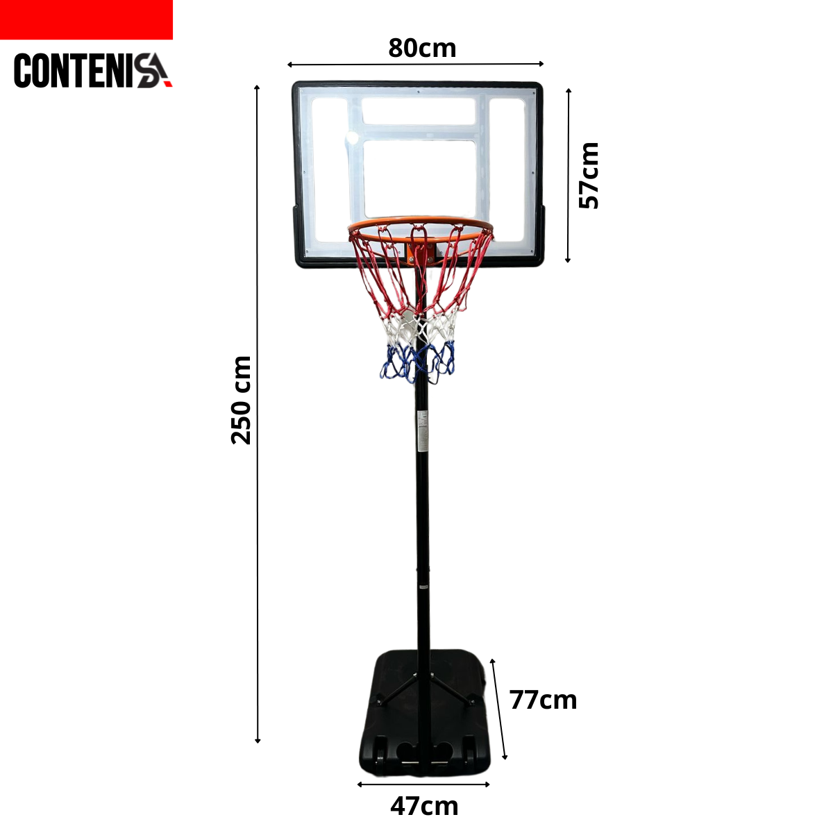 Tablero para baloncesto