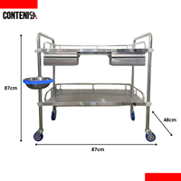 Carrito auxiliar para curaciones