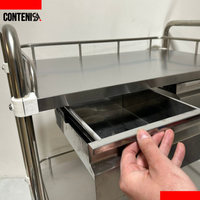 Carrito auxiliar para curaciones