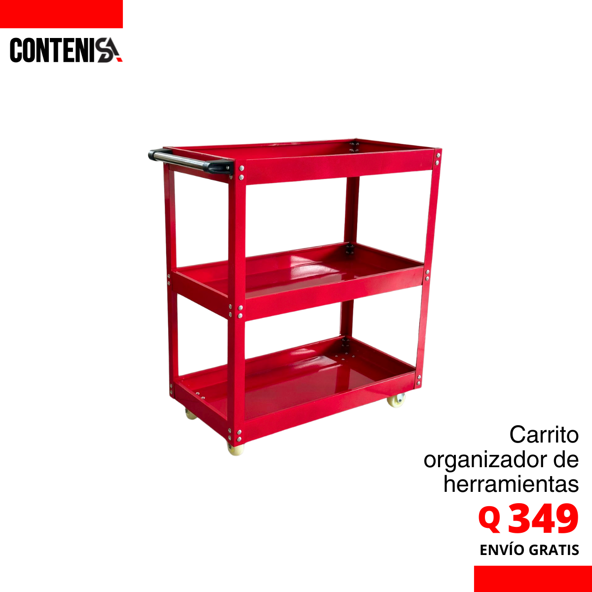 Carrito organizador de herramientas