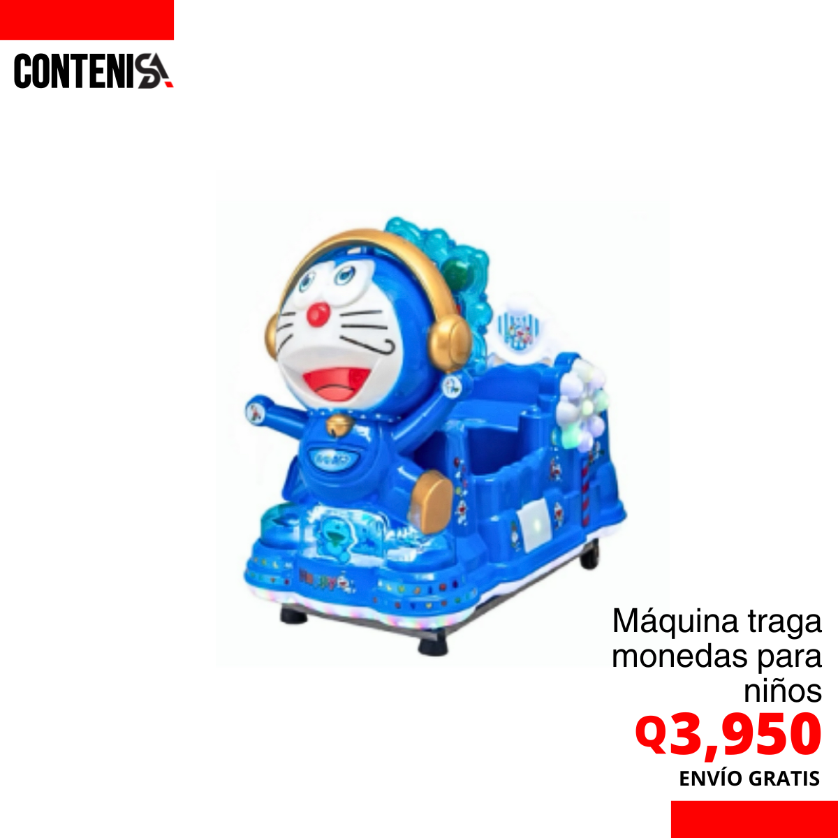 Máquina tragamonedas para niños