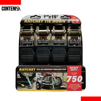 Kit de 4 cinchos con ratchet