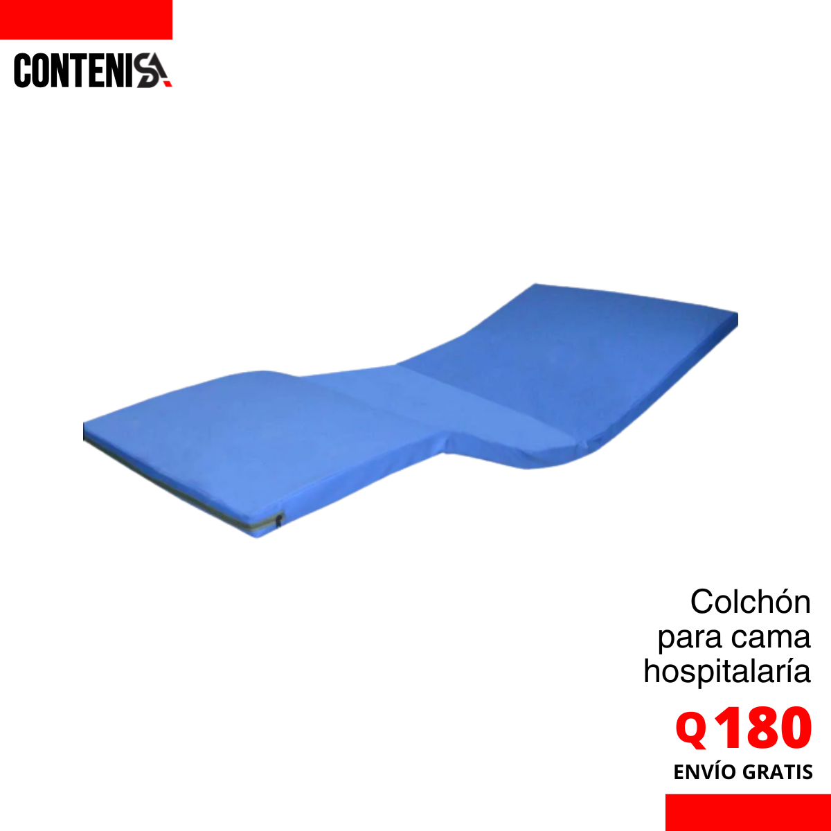 Colchón para camilla hospitalaria