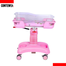 Cuna hospitalaria rosada