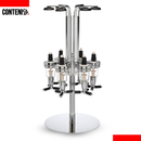 Dispensador giratorio para botellas