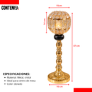 Candelabro tipo esfera de cristales (Mod4)