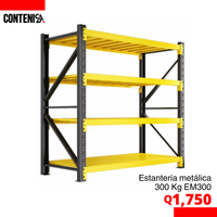 Estantería metálica 300 Kg EM300