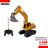 EXCAVADORA A CONTROL REMOTO