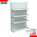 Góndola Mediana simple GMS