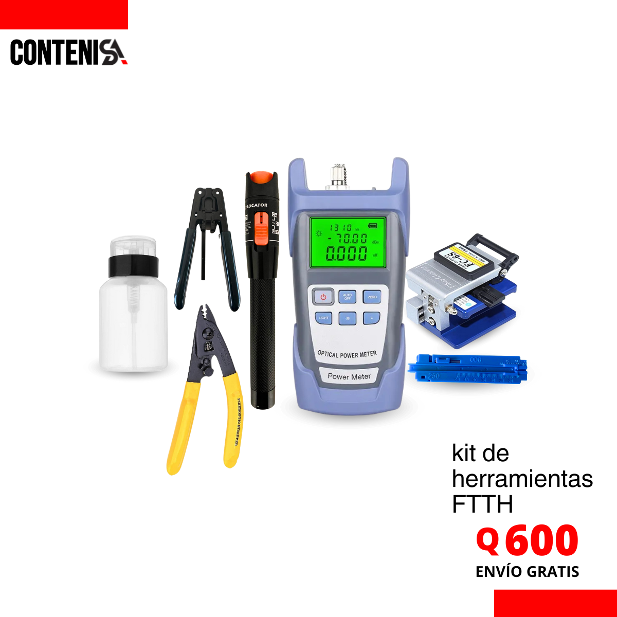 Kit de herramientas FTTH