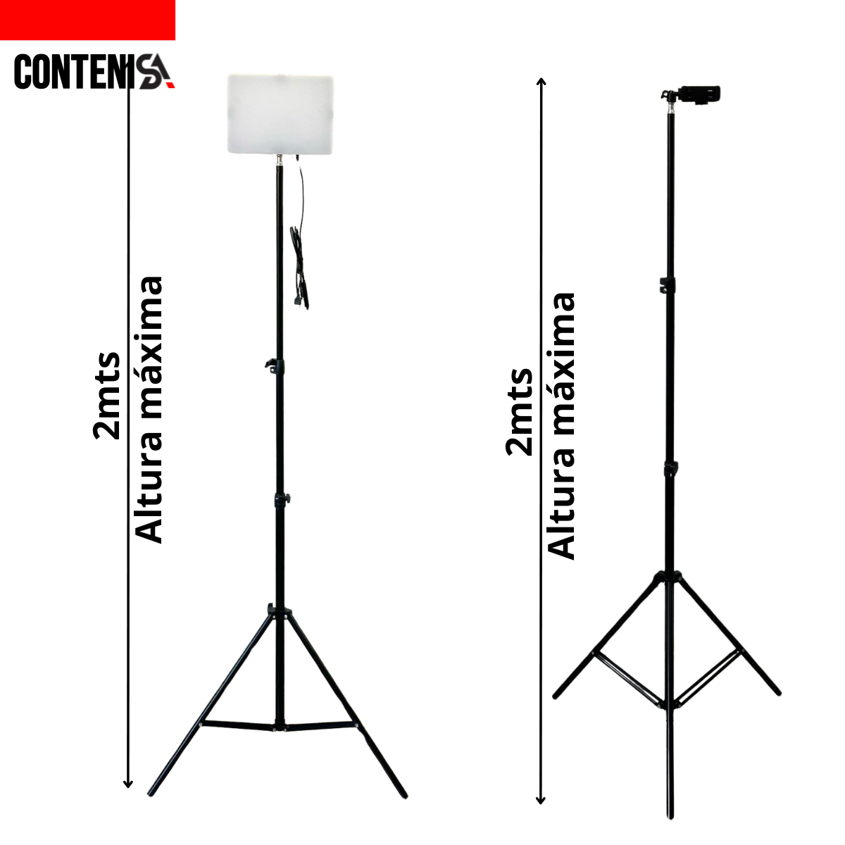Set de lámparas LED para estudio de fotografía